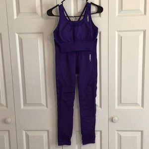 Gymshark Matching Crop and Legging Set
